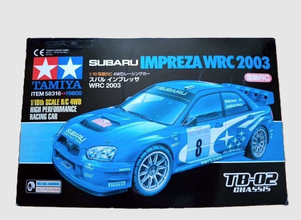 ホビーラジコン TAMIYA SUBARU IMPREZA WRC 2003 1/10 Tamiya 1/10 #58316 RC 4WD SUBARU IMPREZA WRC 2003 Montecarlo Model