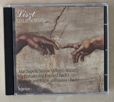 Liszt Transkriptionen Mozart Allegri Bach - Leslie Howard  Hyperion 1991  CD