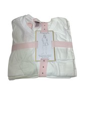 Victoria's Secret 100 Cotton White Short Pajama Set Sleepwear NWT