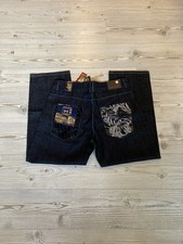 Phat Farm Baggy Jeans 38 Neu Glanz Blau Glanzbaggy Pelle Pelle Rocawear Ecko
