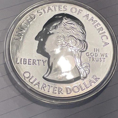 2015-S America the Beautiful Quarters Bombay Hook Proof — photo from the most recent tracked eBay sale