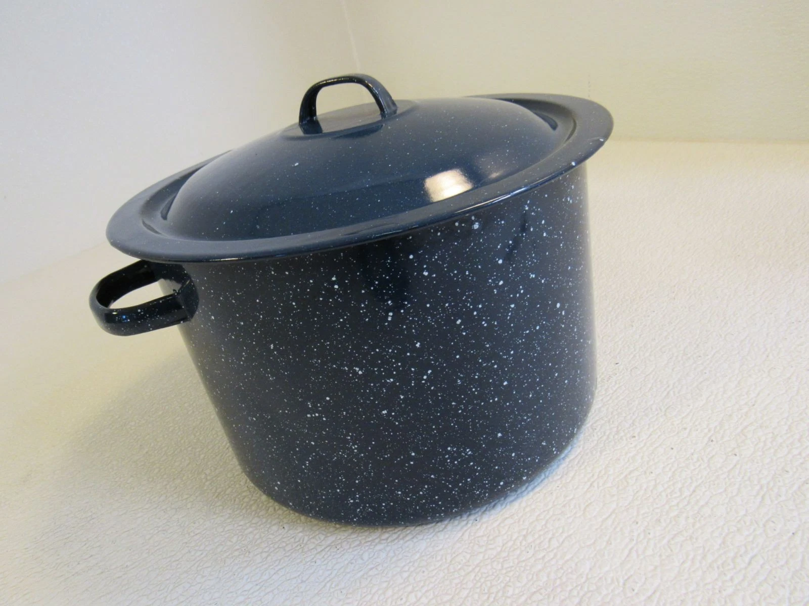 Standard Cooking Stock Pot With Lid Blue 152-011923