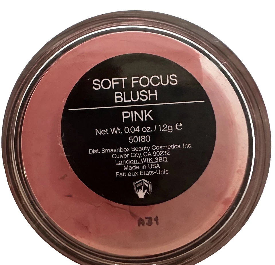 Smashbox мягкий фокус румяна розовый очень редкая 0,04 унций/1,2 г новый - Изображение 2 из 2