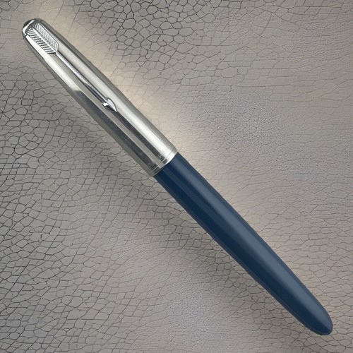 Parker Blue 51 Special Fountain Pen ~ Aerometric ~ Nice - Picture 2 of 6