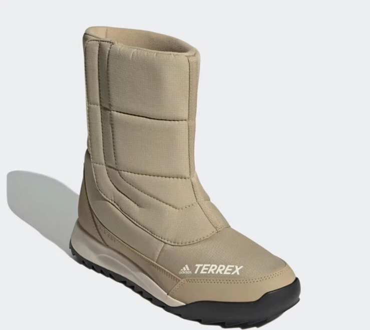 ADIDAS TERREX CHOLEAH COLD. SCARPE DA TREKKING INVERNALI STIVALI BEIGE FZ3006 DONNA UK 6