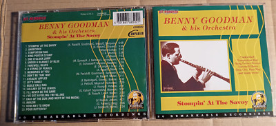 BENNY GOODMAN & HIS ORCHESTRA - STOMPIN AT THE SAVOY -  CD (JG226)