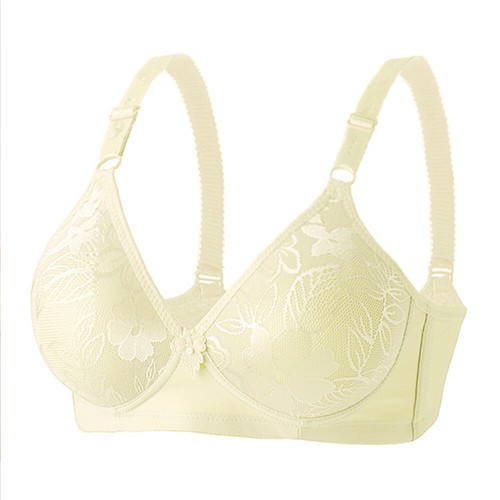 Middle Aged Ladies Bras Wireless Brassiere Mother Bra Ma'am Sexy Lingerie AAA AB - Picture 19 of 20
