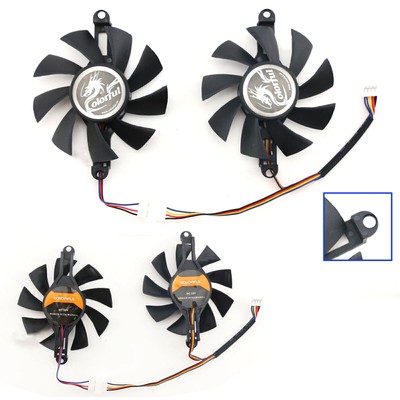 Grafikkarten-Lüfter Für Colorful P106-100/ GTX1060 960 950 GPU-Kühlerlüfter Fan