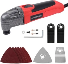 Oscillating Tool with 3.2° Oscillation Angle for Cutting,Sanding and Grinding