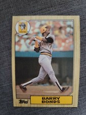 1987 Topps Set Break #320 Barry Bonds Mint Collectible MLB Baseball Rookie 