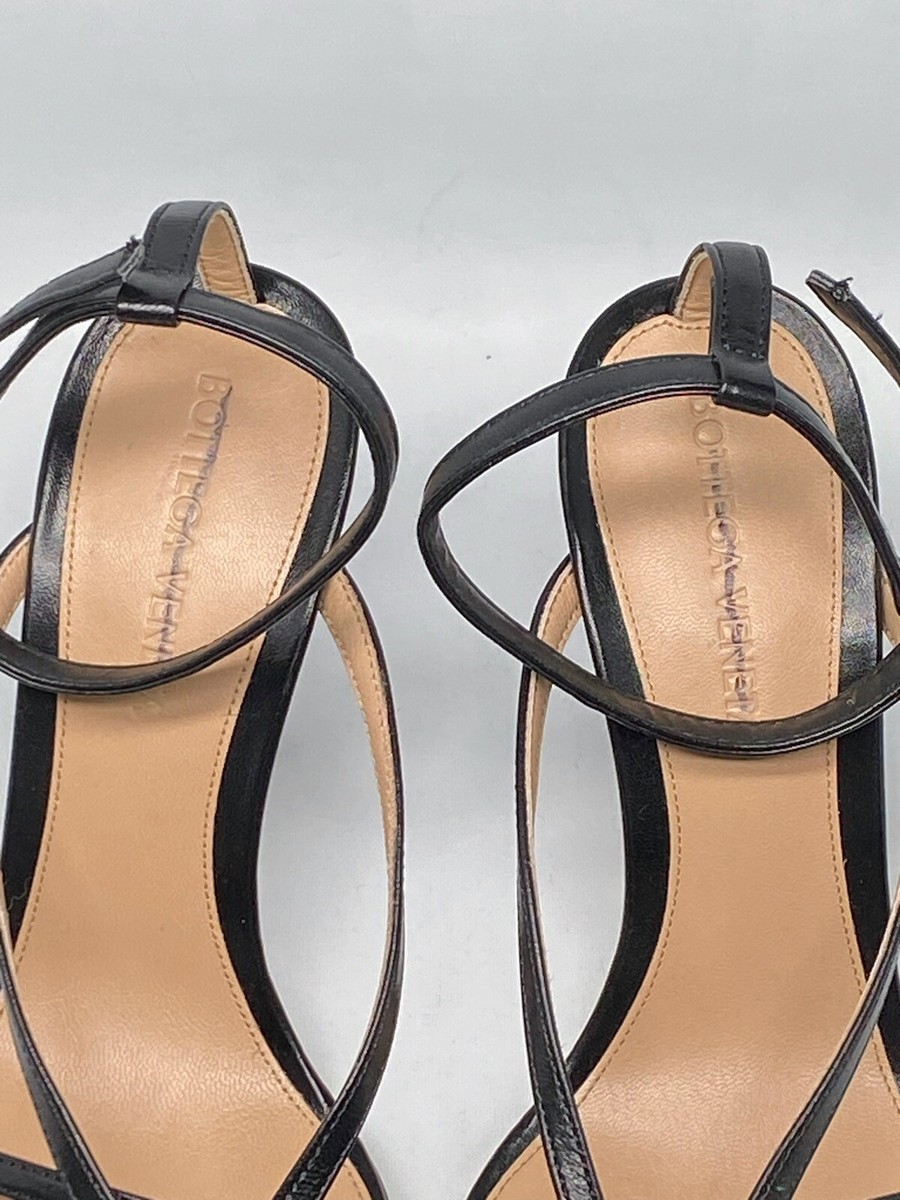 ［25ss新作］BOTTEGA VENETA THONG SANDAL BOTTEGA VENETA STRETCH THONG SANDAL 90MM BLACK NEW SEASON
