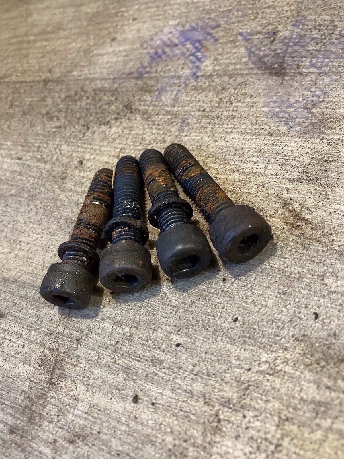 Engine Bolts, Qualcast Classic 35s Cylinder, Tecumseh AQ148 (175)