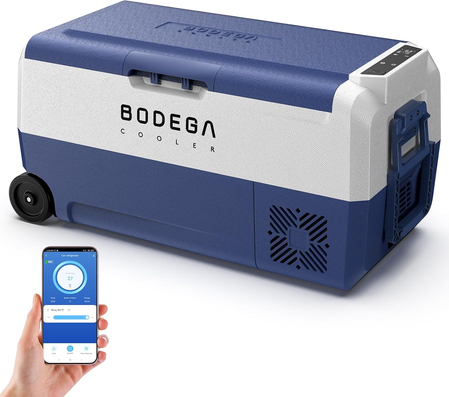 COOLER 12 Volt Car Refrigerator,38 Quart Portable Truck Freezer,Electric Cooler