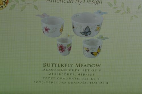 LENOX Butterfly Meadow Measuring Cups,Set Of 4, New in Box - Picture 2 of 4