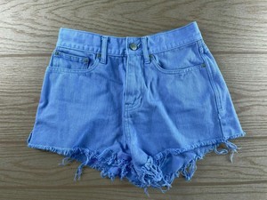Distressed Denim Jean Shorts Size 