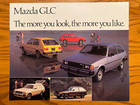 1980 Mazda GLC 1-page Sales Brochure & Fact Sheet - Nice Cond - #9999-92-0093-80 — photo 1