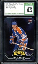 2016 Fleer Showcase Ultra Scoring Kings #SK1 Wayne Gretzky CSG 8.5 NM-MT+ Oilers