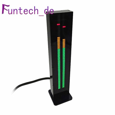 AS60 LED Digital Music Spectrum Audio Sound Level Display VU Meter Analyzer L4