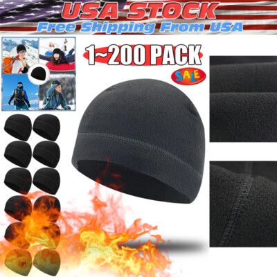 #ad Military Tactical Skull Cap Winter Warm Fleece Windproof Ski Beanie Hats USA Lot $253.88