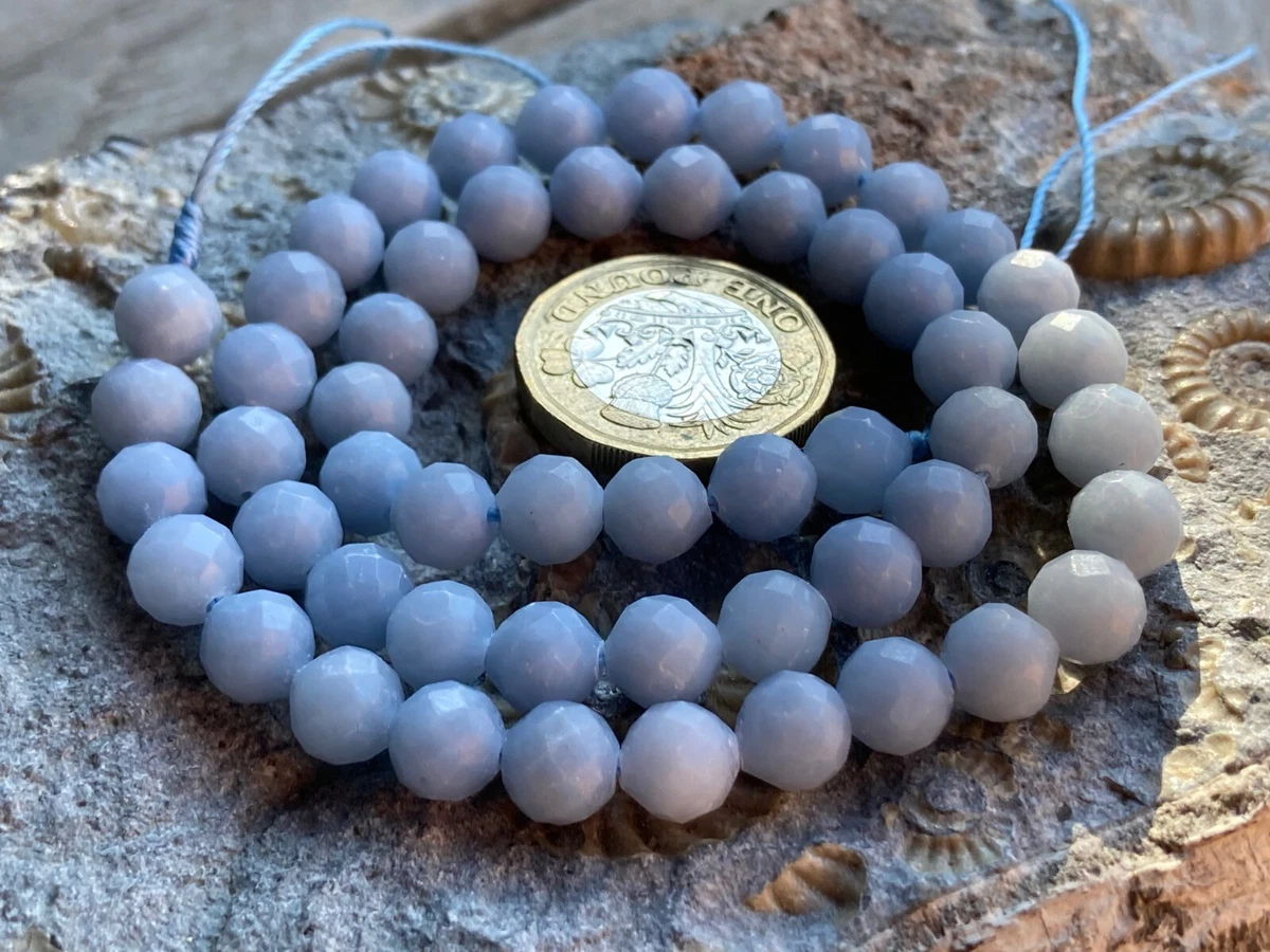 Angelite beads hotsell