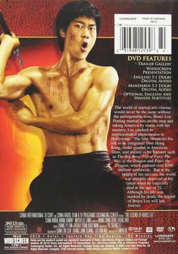 DVD - The Legend of Bruce Lee - New  - Picture 1 of 2