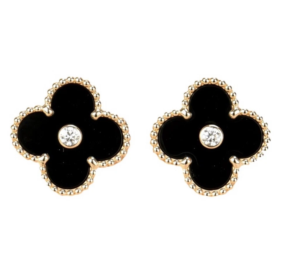 Van Cleef & Arpels Vintage Alhambra Ohrringe - Limitiert - Bild 2 von 4