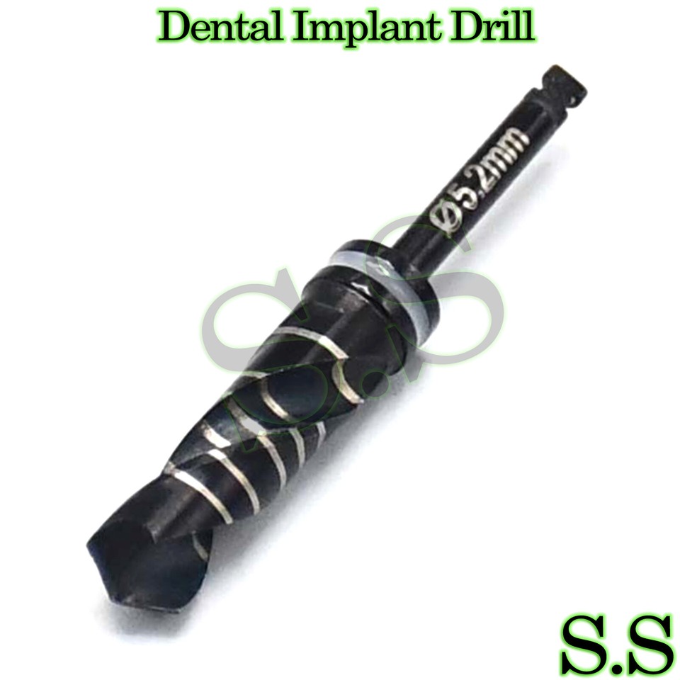 Source Dental Iplant Drill External Irrigation Cylindrical Surgical Tool Set 7
