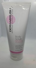 DermaBrush Grapefruit Body Scrub Exfoliates  Cleanses Skin 6.7 fl. oz.