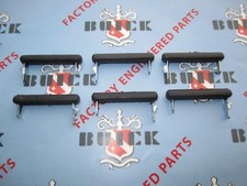 1939-1940 Buick Hood To Fender Bumpers Steel Core As Original Set Of 6