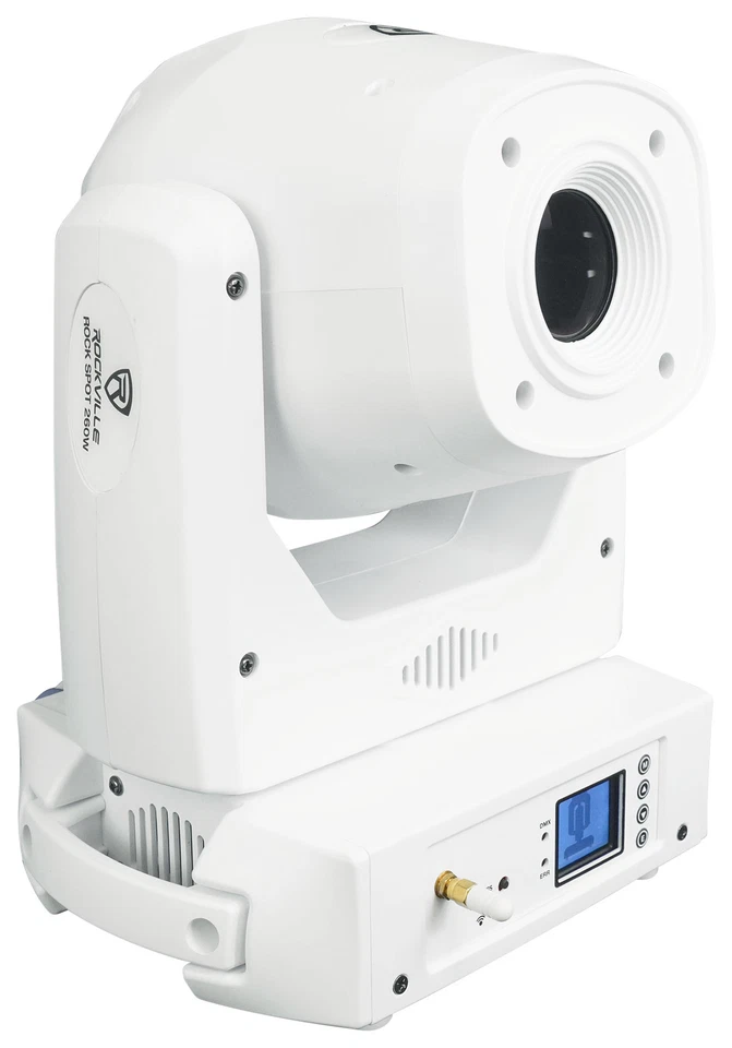 Rockville ROCK SPOT 260W WHITE DJ Moving Head Spot Light+Wireless DMX Controller - Image 4 of 4