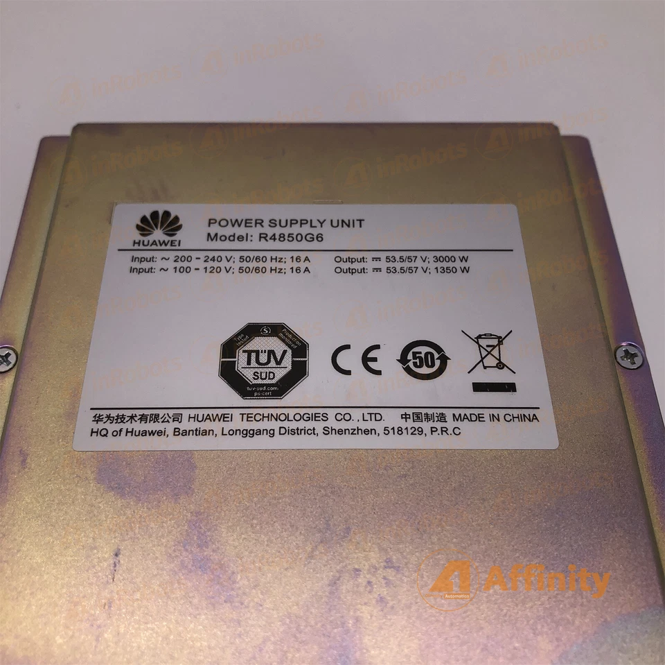 Huawei R4850G6 50A 48V Used Rectifier Module ETP48100 ETP48200 AU - Image 2 of 4