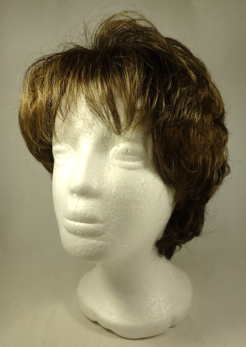 Eva Gabor Kanekalon Flexlite Modacrylic Short Brown Curly  display picture 1