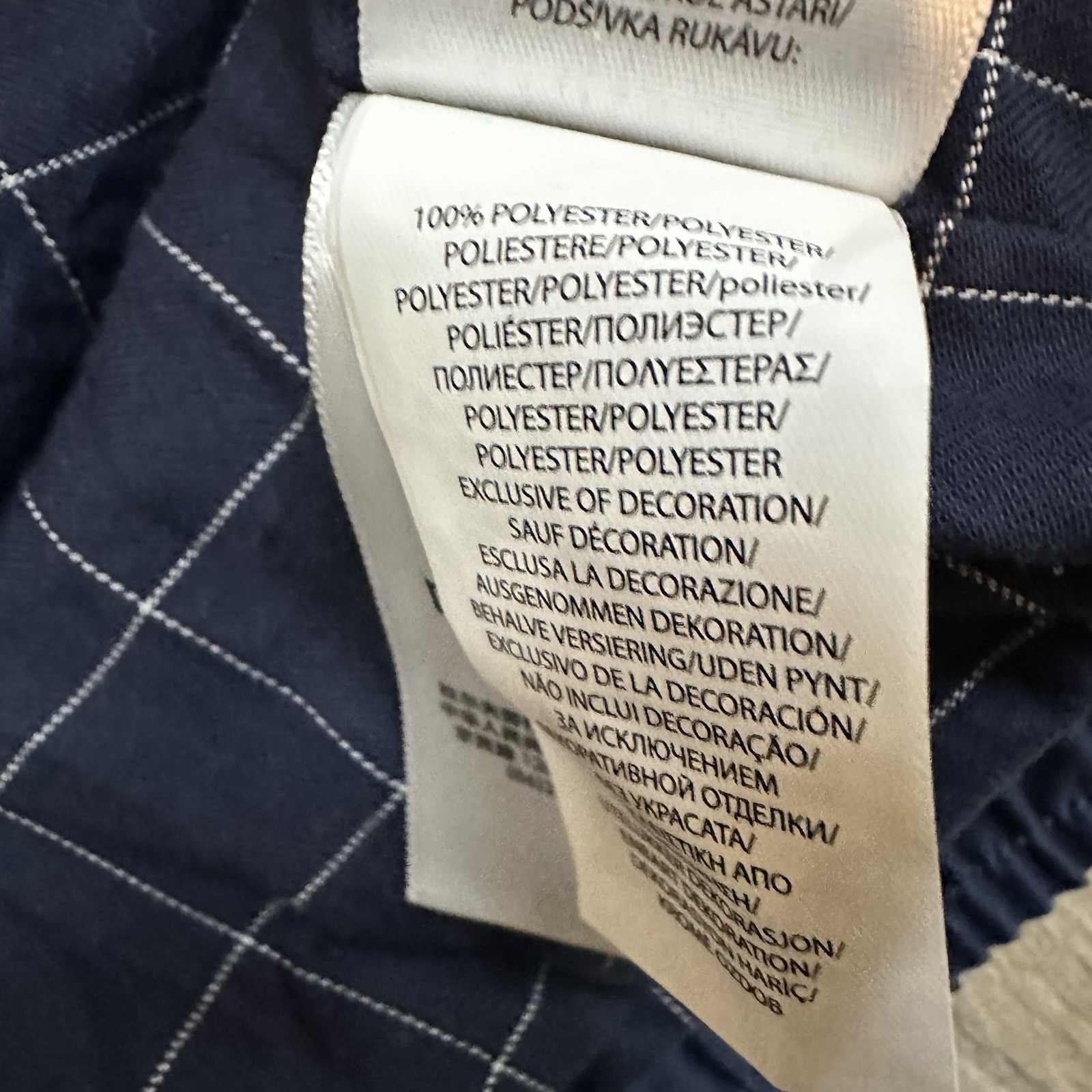 Polo Ralph Lauren Giacca Uomo XLT Blu Bomber Bi Swing Fodera Plaid Navy Pony