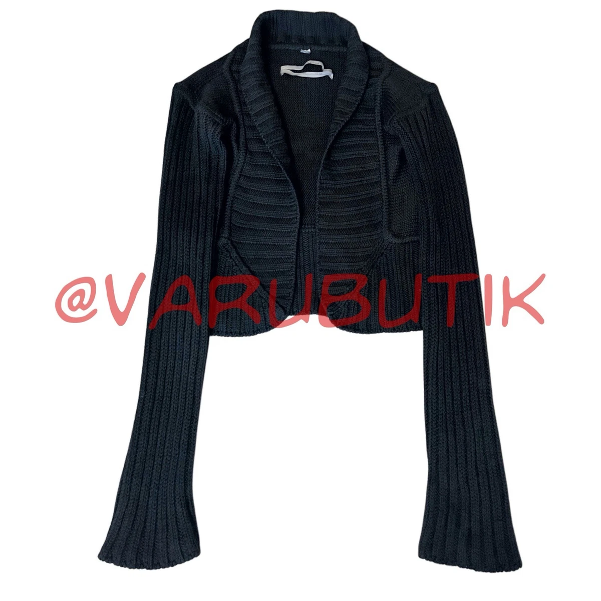 Rick Owens メリノウール 変形カーディガン ブラック Sサイズ Rick Owens Women's Cardigan for sale | eBay