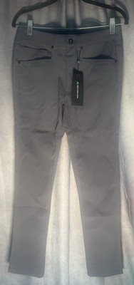 NWT Western Rise AT Slim Pants Gray Performance Stretch Outdoor Hiking 28 x 32
