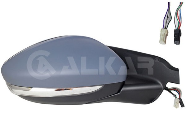 AußEnspiegel Alkar 6144066 Beheizbar Mit Temperatursensor Elektrisch Abklappbar-image