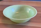 Vintage Fire-King Oven Ware Jadeite Green Jane Ray Lg Round Vegetable Bowl 8-1/4