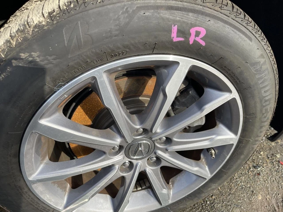 2018-2020 ACURA TLX LEFT REAR 17X7 10-SPOKE WHEEL MINOR SCRATCHES B-COND 62136 - Image 2 of 4
