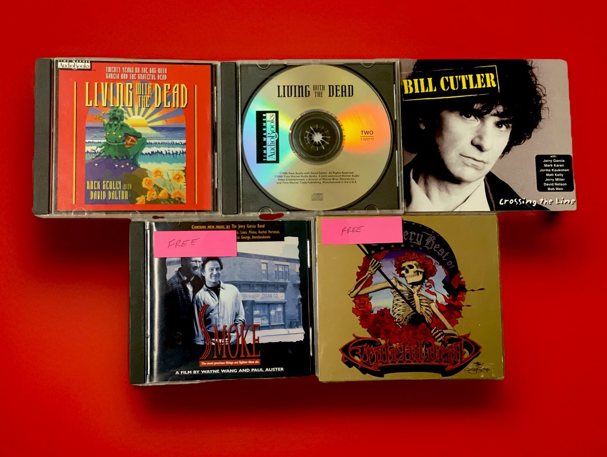 Rock Scully - Living With The Dead. Bill Cutler - Crossing The Line. + FREE CDs!