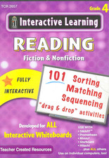Reading Fiction Non Fiction, Gr4 Interactive Whiteboards, Windows Mac Teachers,