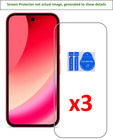 3x Google Pixel 10a Screen Protector w/ cloth and installation stickers