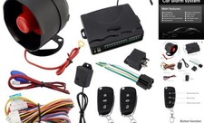Universal 12V Auto Car Alarm Keyless Entry System with Remote Control Siren