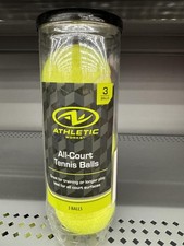 FVLFIL Athletic Works Tennis Balls Pack of 3 Green