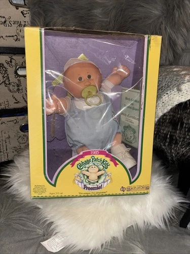 Cabbage Patch Kids Preemie Doll 1985 New In Package