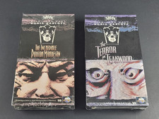 ​Vintage Thriller Boris Karloff VHS Lot 2 Factory Sealed Original Horror MCA