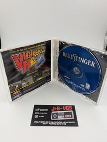 Sega Dreamcast Blue Stinger CIB Tested Manual Water Damage