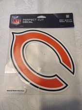 NFL Chicago Bears Perfect Cut Decal 8x8 WinCraft Made In USA Unused