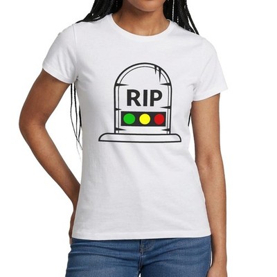 Ampel Ruhe in Frieden RIP Frauen T-Shirt