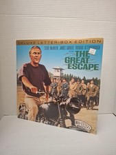 The Great Escape 1963 LASERDISC Steve McQueen,gr