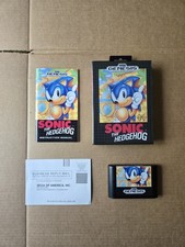 Sonic the Hedgehog (Sega Genesis, 1991) Complete CIB - Collector Quality PSA CGC